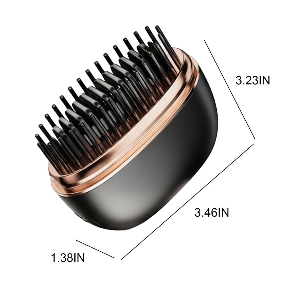 Wireless Hair Straightener Comb Negative Ion Portable Mini Straightening Brush Fast Heating Voluminous Straight Hair Accessories