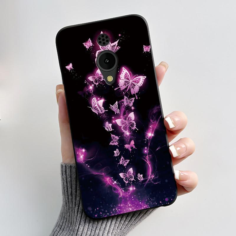 Printed Phone Case For Nokia 150 2G 2023 C2 C10 C20 Funda Coque Soft Silicone Black Shell Cover Cute Flower Cartoon Casing Capa