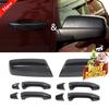 For 14-18 Chevy Silverado /GMC-SIERRA Carbon Fiber Door Handle Mirror Cover Trim
