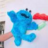 Fantoche de Mão de Pelúcia Elmo da Vila Sésamo Com Função de Gravação Para Aprendizado e Brincadeira de Crianças