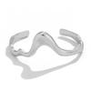 European Fashion Gold Wave Pattern Choker for Women