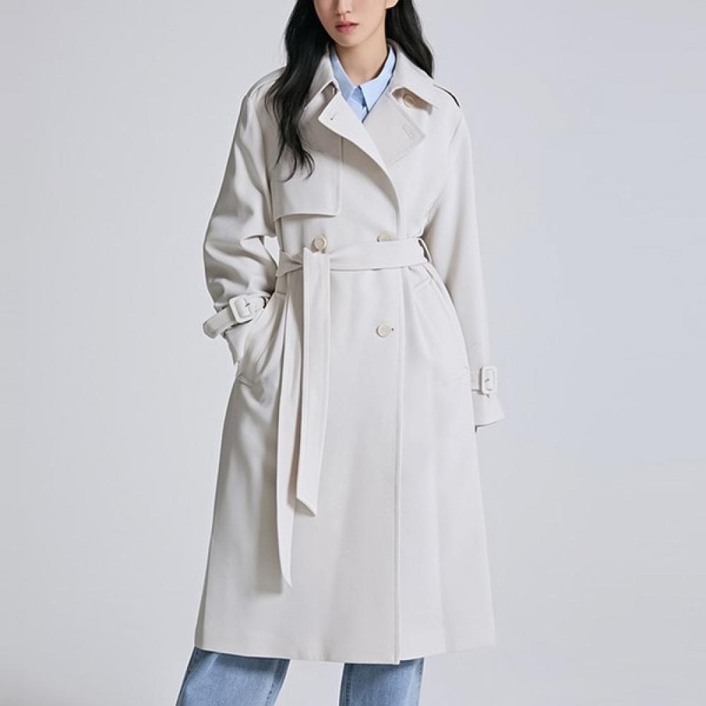 

Spao Длинный тренчкот DoTom Poly SpjTc12w01 T Cream/95