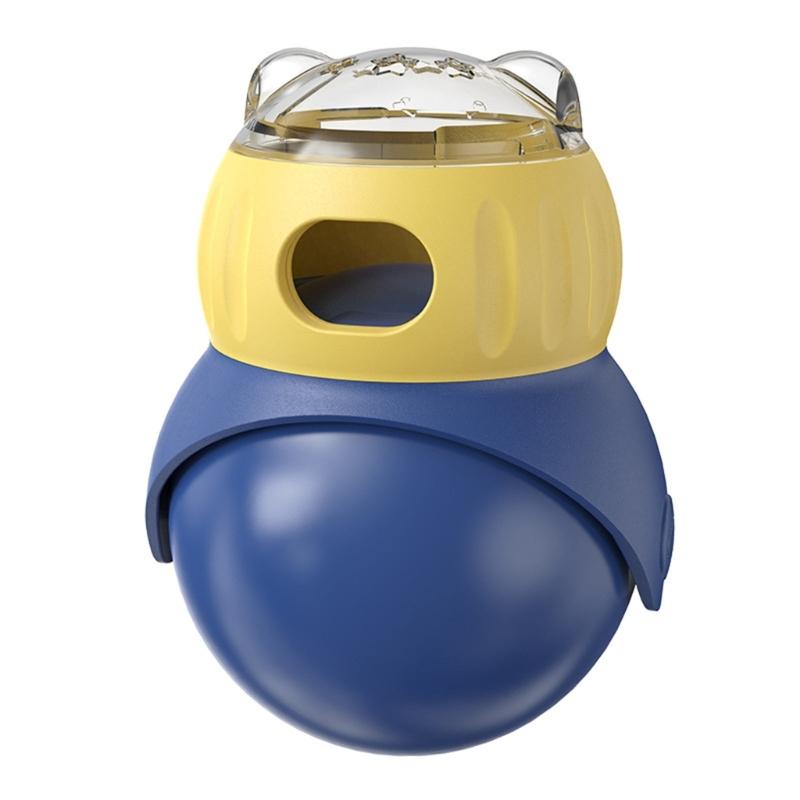 Dog Treat Dispensing Toy Ball Shape Leaking Food Slow Feeder Puzzle Interactive Pet Training Pet Game 1