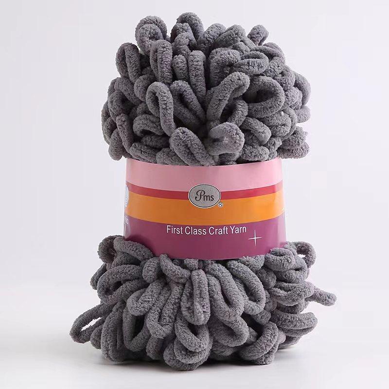 100g/Rolle Finger Loop Garn Faden Flauschig Weich Chenille Dickes Garn Handgestrickte Decke Schal Häkeln Strickgarn DIY Garn Verkauf