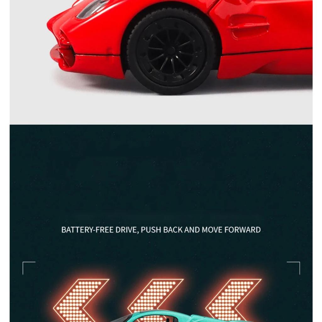 1/36 Pagani Utopia Legierung Sportwagen Modell Diecast Metall Rennsport Superauto Fahrzeuge Modell Simulation Sammlung Kinderspielzeug Geschenk