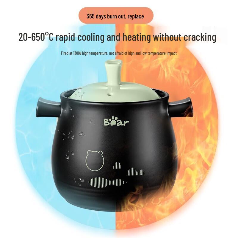 Bear Ceramic Clay Pot