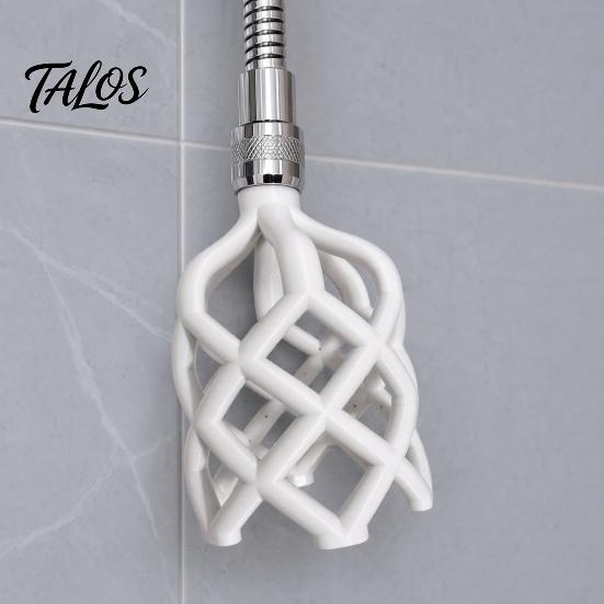 Handheld Shower Head Head, 3D Printed Hollow Woven Rainfall Sprayer, Clog-Free Bathroom Easy Clean Installation Accessory