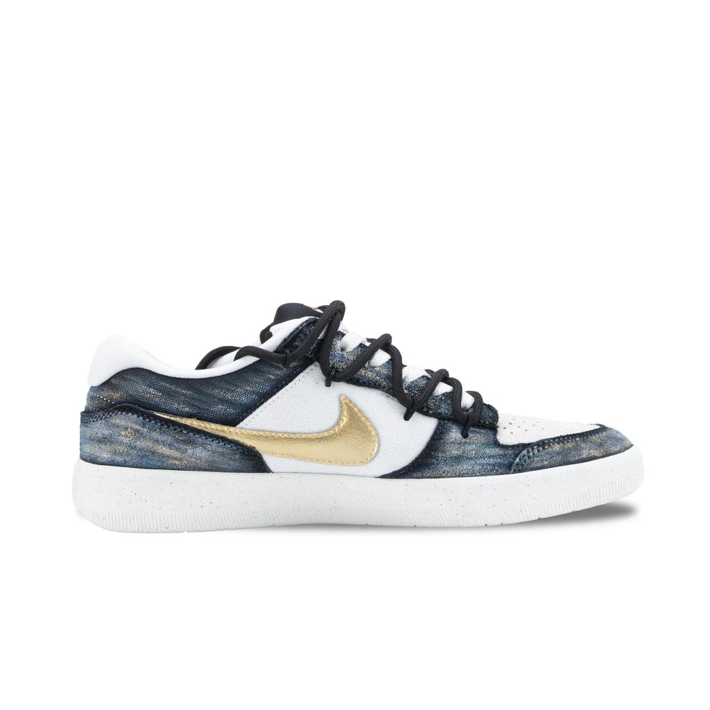 Nike SB Force 58 Ethereal Cavity Golden Blade Abrasion Resistant Slip Resistant Low Top Skateboard Shoes Men's DV5477-012(Team626-)