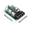 40A 2000W PWM Motor Speed Regulator 9V 12V 24V 36V 48V Support Analog Microcontroller Control Speed Controller Driver
