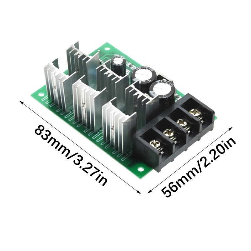40A 2000W PWM Motor Speed Regulator 9V 12V 24V 36V 48V Support Analog Microcontroller Control Speed Controller Driver