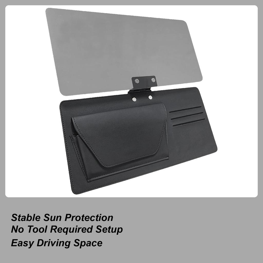 Sun Visor Extender Anti-Glare Driving Safety Extension Plate For Car Sun Visor For Daily Drivers Road Trippers Women Men Morning
