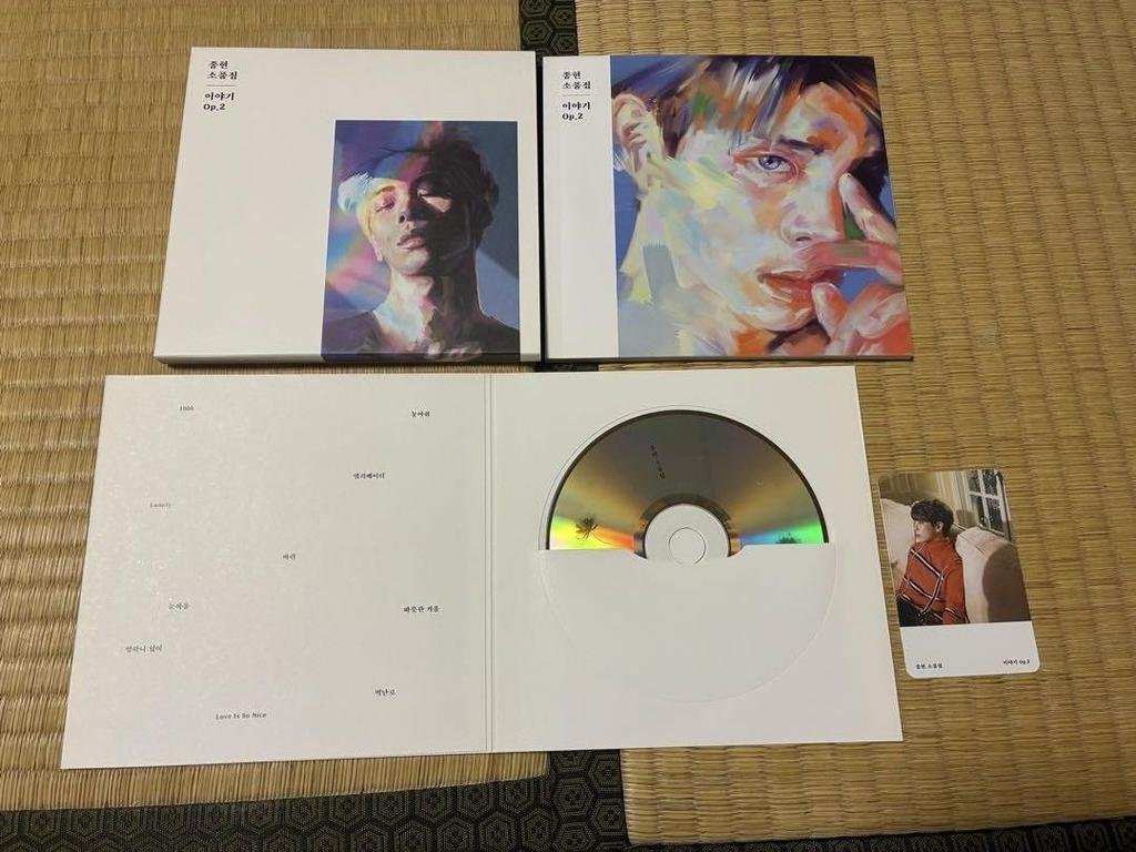 [USED] SHINee JONGHYUN Jonghyun Collection of Pieces op.2 with Trading Card