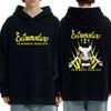New In Rock Band EXTREMODURO Tour 2025 Graphics Hoodie Men Women Vintage Hip Hop Streetwear Unisex Fleece Long Sleeve Sweatshirt