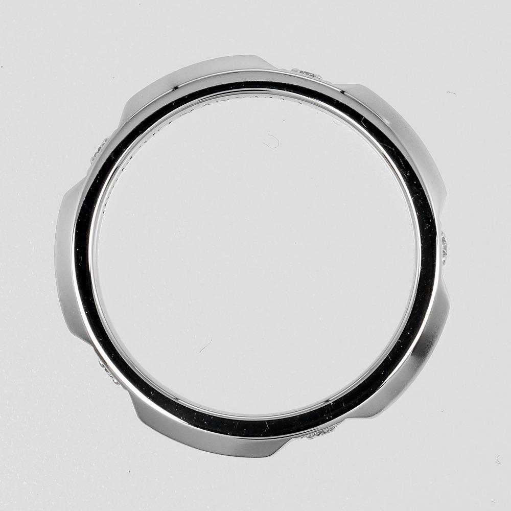 TIFFANY&Co. True Ring Pt950Platinum/diamond #4.3(US Size) 4.4g Women Used