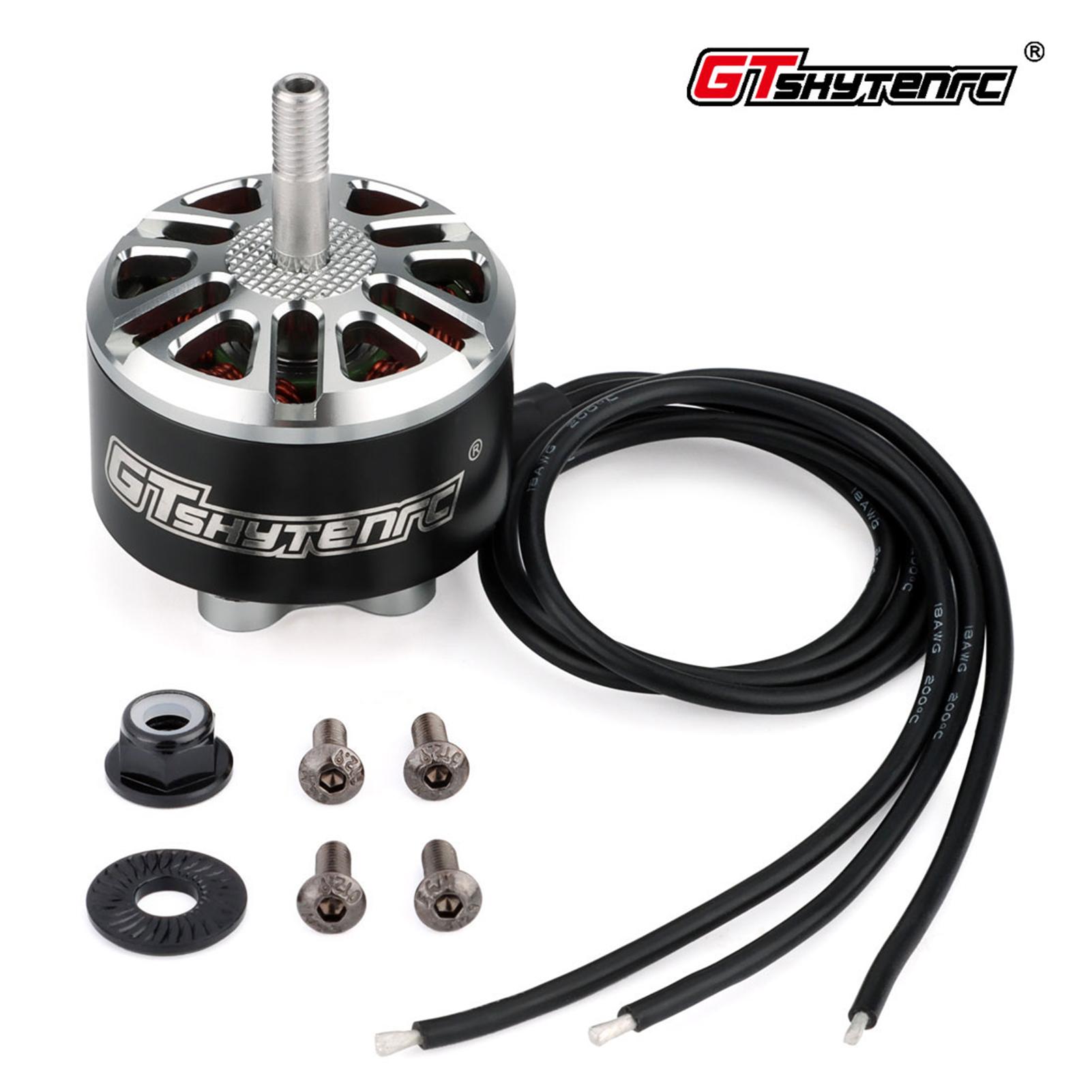 

GTSKYTENRC Tracker 3115 640KV Безколекторний двигун для 9-дюймового 10-дюймового 11-дюймового квадрокоптера FPV для перегонів на великі відстані з дистанційним керуванням чорний