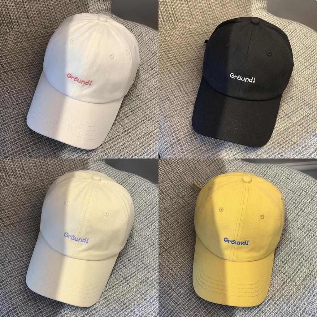 Korean Style Embroidered Letter Baseball Cap For Women Street Fashion Sun Hat