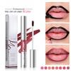 1 pezzo di gloss labbra opaco peel-off a 8 colori, a lunga tenuta, impermeabile e facile da colorare, matita labbra tear-off