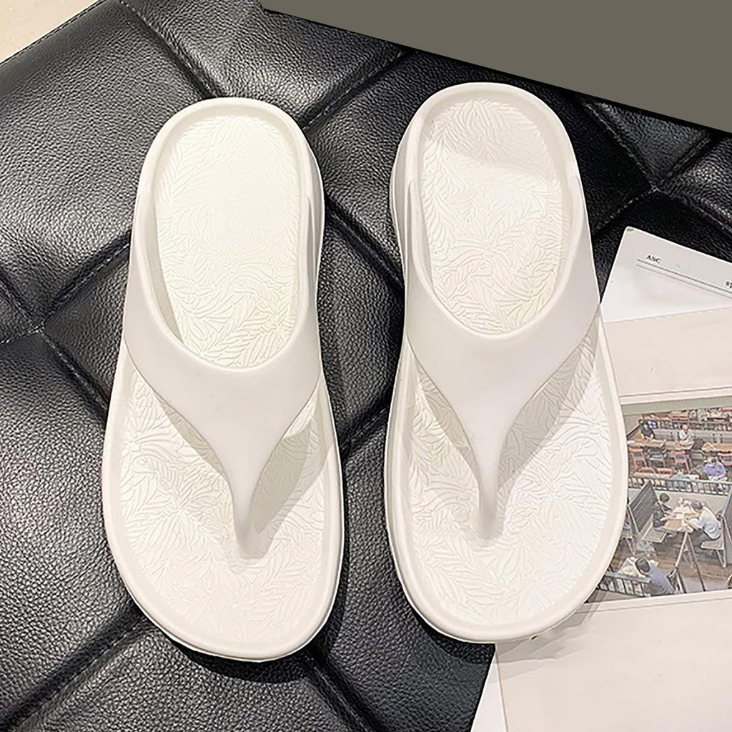 Men'S And Women'S Summer Soft Soled Thick Soled Slope Heel Beach Womens Slipper Boot Socks Fleece Slippers Womens Flip Flop