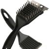 Metal Grill Brush with Scraper Grill Cleaning Brush Durable Stainless Steel Bristle Grill Accessories