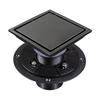 Upgrades 4inch Square Bathroom Drain Easy Maintenance Designs Modern Square Floor Drain Odor Proof Drain for Bathroom