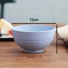 Nachhaltiges Weizenstroh Kinder-Schüsselset Kinder Familie Ramen Suppe Frühstück Müsli Salat Lebensmittelbehälter Geschirr