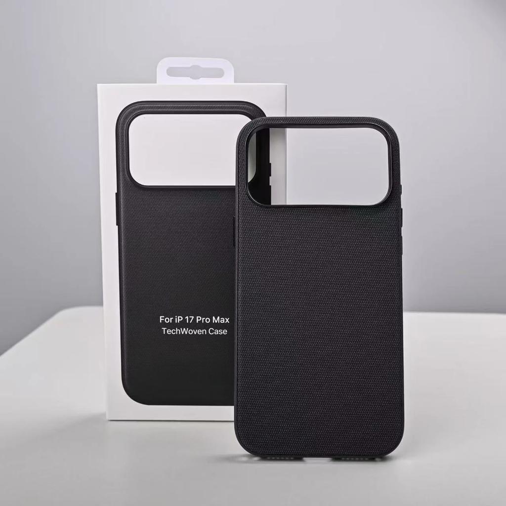 New Original Technology Woven Magnetic Case For iPhone 18 Pro 17 16 15 14 13 Pro Max For Magsafe Wireless Charger Official Cover