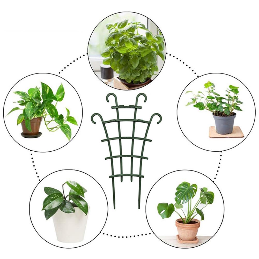 Climbing Flower Support Frame Mini Garden Growing Plant Vegetables Flowers Support Plant Pot Frame Garden Decorative Plant Cages
