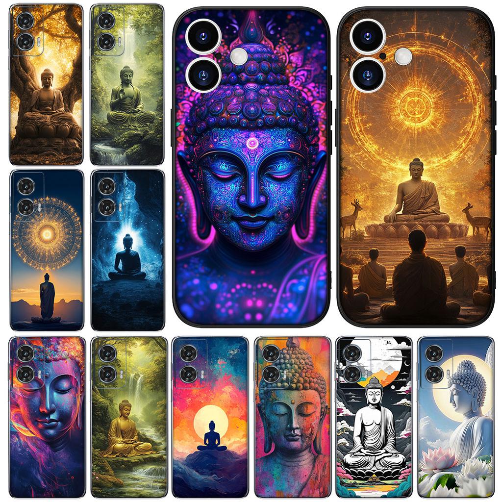 Protective Cover Lord Buddha for Samsung Galaxy S25 S24 S23 Fe Ultra Plus S7 Edge A05 A06 A16 A15 A35 Phone Case