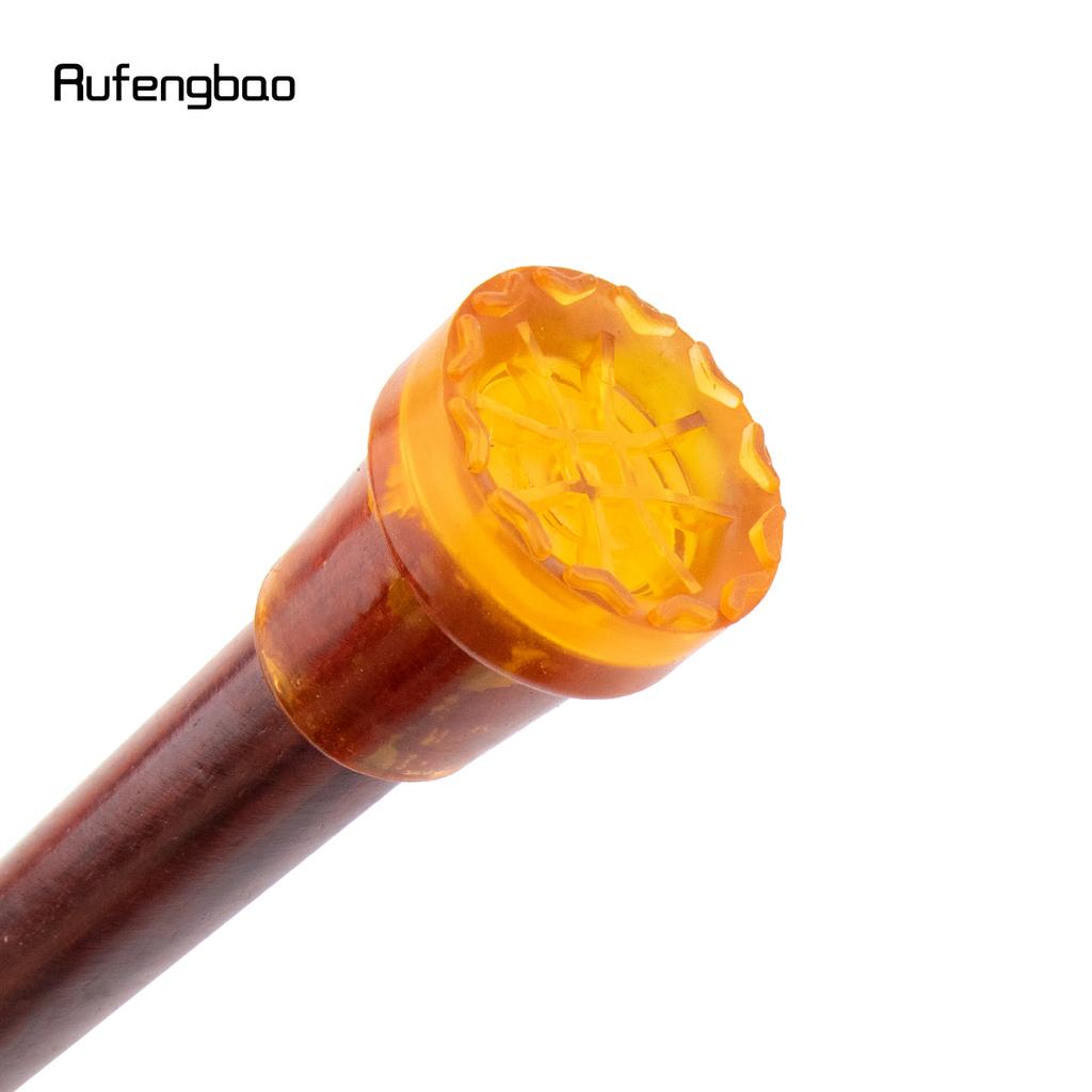 Baston de modă din lemn Dragon Roșu cu o singură articulație, decorativ, pentru cosplay, baston Halloween, măciucă, cârjă, baghetă, crosă, 94cm