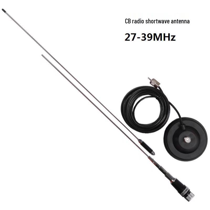 

ARGO300 Suction Cup Antenna for CB/Shortwave Radios - 27M-39MHz for Car, Boat, or Walkie-talkie. Perfect for Fishing Trips. Other