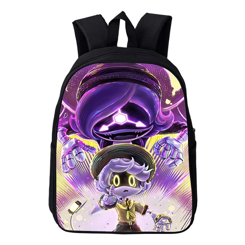 Murder Drones Uzi and N Backpacks Toddler Kindergarten Bags Boys Girls School Bags Funny Cartoon Kids Waterproof Bookbag Mochlia
