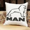 Cartoon M-ManS Truck Pillow Case pillowcase, double-sided printed, sofa cushion, bedroom headboard pillow