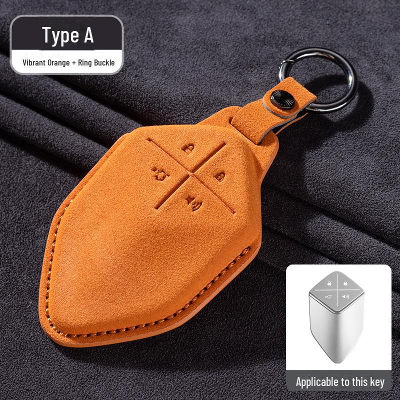 

Чехол для ключа Changan S7 темно-синего цвета: Защитный смарт-чехол для мужских и женских автомобильных ключей