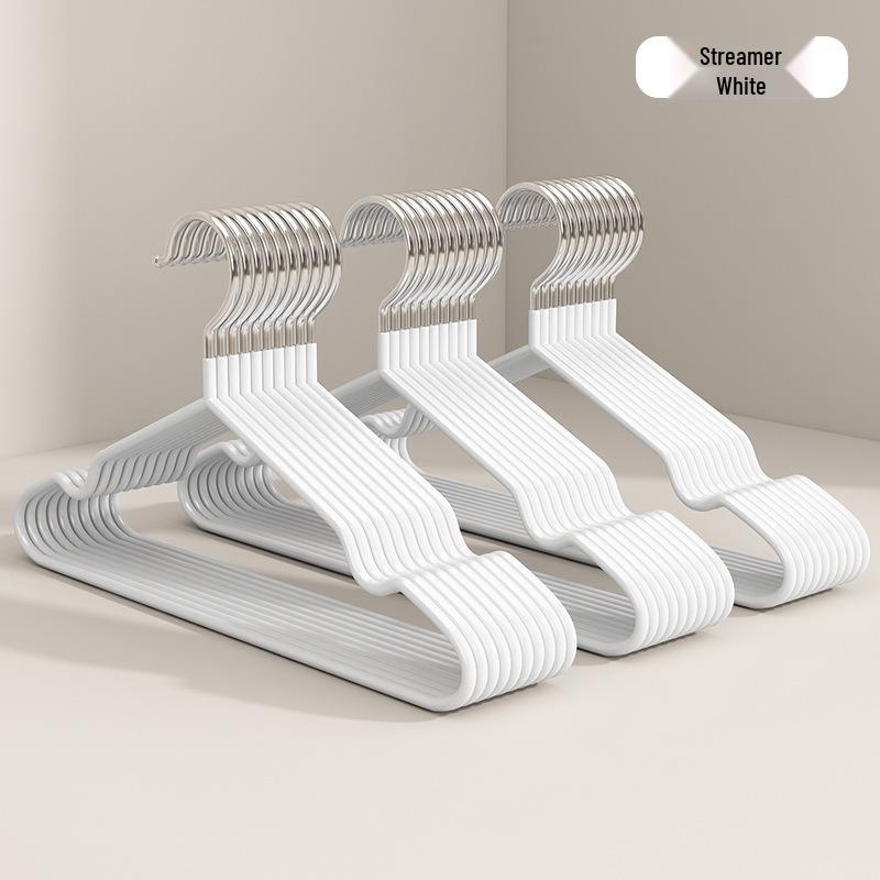 Extra dicker rutschfester tauchbeschichteter Kleiderbügel für Erwachsene und Kinder - Markierungsfreie Wäschetrocknungslösung