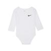 Nike Body cu mânecă lungă pentru bebeluși, pachet de 3