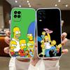 RE53 S-Simpsons Transparente Handyhülle für LG K22 K30 K40 K40S K41 K42 K50 K50S K51 K51S K52 K61 K62 K71 K92 Q60 Q61 V40 V50 V60
