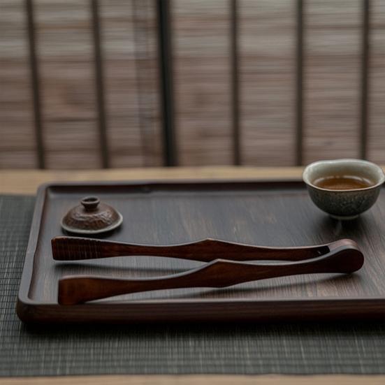 Wooden Tongs for Cooking Heat Resistant Wood Salad Servers BBQ