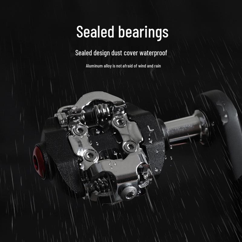 Aluminum Alloy Self-Locking Mountain Bike Pedals for Shimano SPD Cleat System