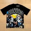 Summer Men's and Women's Loose T-shirt Mix Emotion Shirt Designer Streetwear Pattern Printed High Quality T-shirt Pure Cotton T-shirt