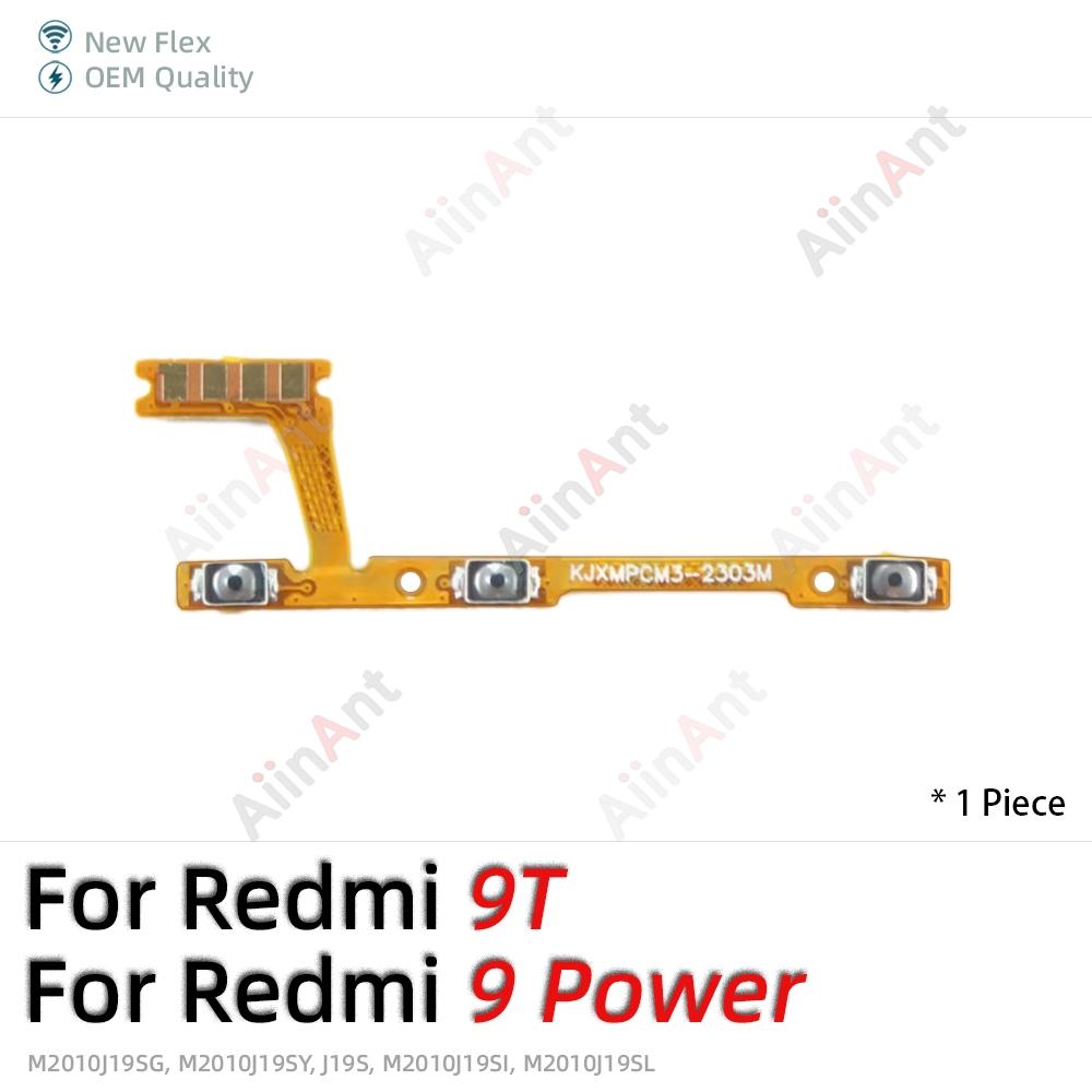 OEM Up Down Button Mute key Switch On Off Volume Power Flex Cable For Xiaomi Redmi Note 6 7 8 9 7A 9A 9T 8T 9s 9C 9i Pro Max 5G