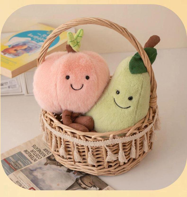 Australian Tomato Plush Doll - Cute Vegetable Cushion Gift