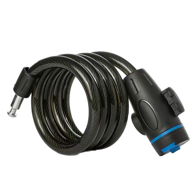 Anti-theft Combination Bicycle Lock - Portable Steel Chain for Mountain and Electric Bikes