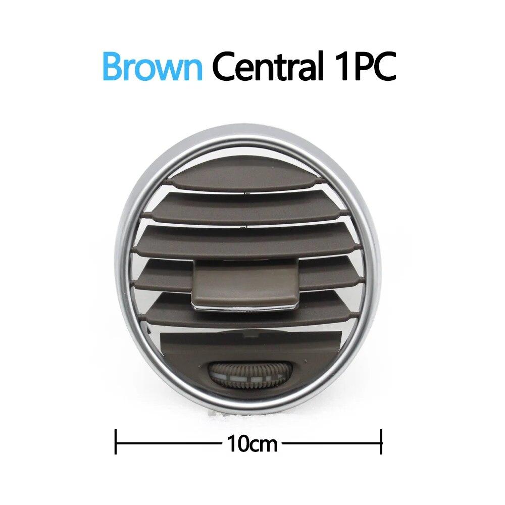 Car Front Left Right Central Dashboard AC Vent Grille Panel Cover For Mercedes Benz W164 M ML GL Class ML300 ML450 2005-2012