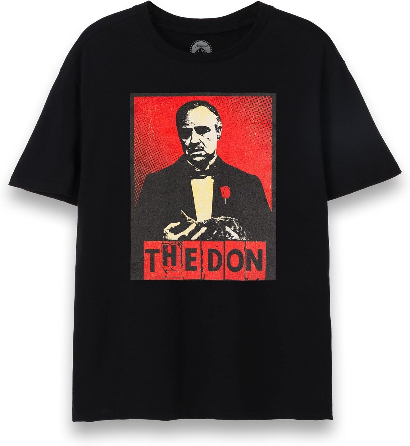 Футболка  Крестный отец  для мужчин _ Взрослых Лидер преступной семьи Дон Кино Топ _ Одежда Вито Корлеоне S