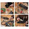 Outdoor Camping Seasoning Bottle Set Spliceable Portable Picnic Seasoning Containers Barbecue Seasoning Spices Sauces