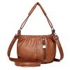 Modische Handtasche Damentasche Bucket Bag Achseltasche Lässig Weiches Ledergefühl Umhängetasche für Frauen mittleren Alters