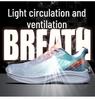 Men's Summer Lightweight Breathable Mesh Running Shoes, Size 45, Youth Sports Sneakers