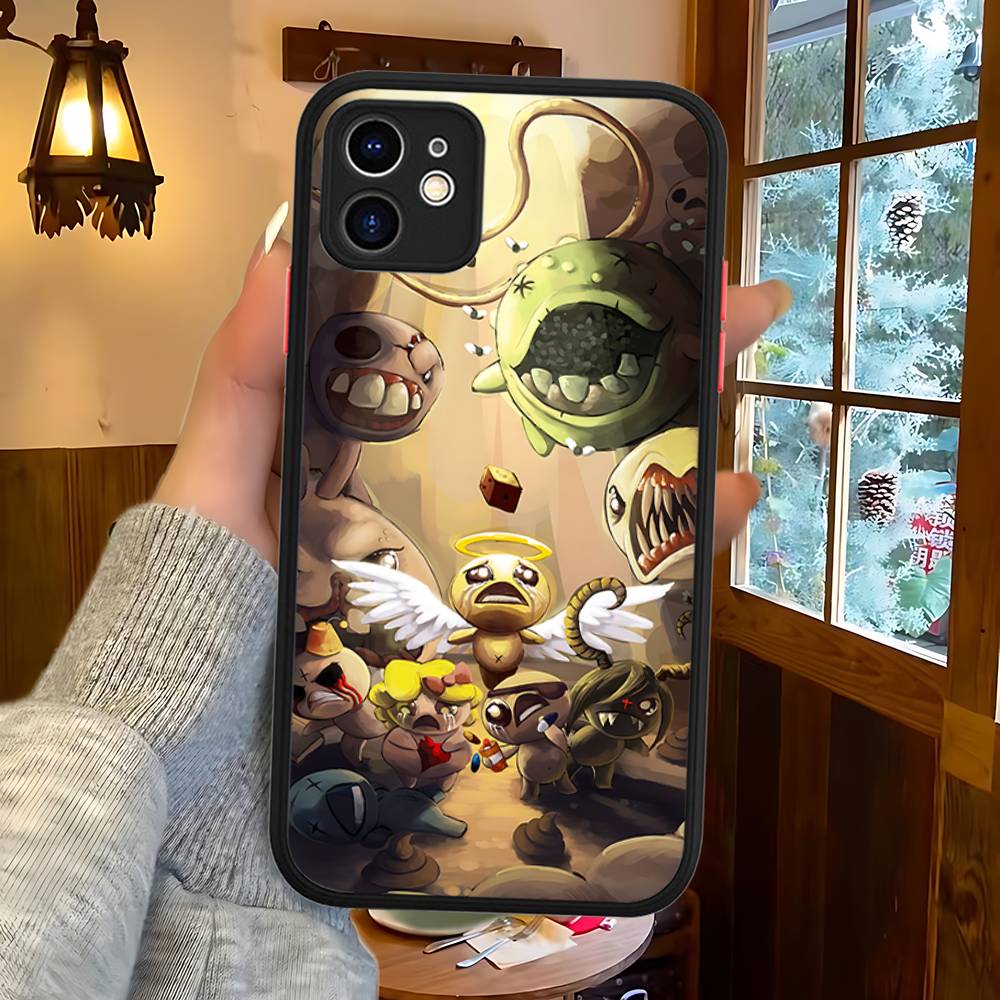 Game The Binding Of I-Isaac Matte Protective Case For IPhone 16 15 14 13 12 11 Pro Max X XS MAX Protection Case