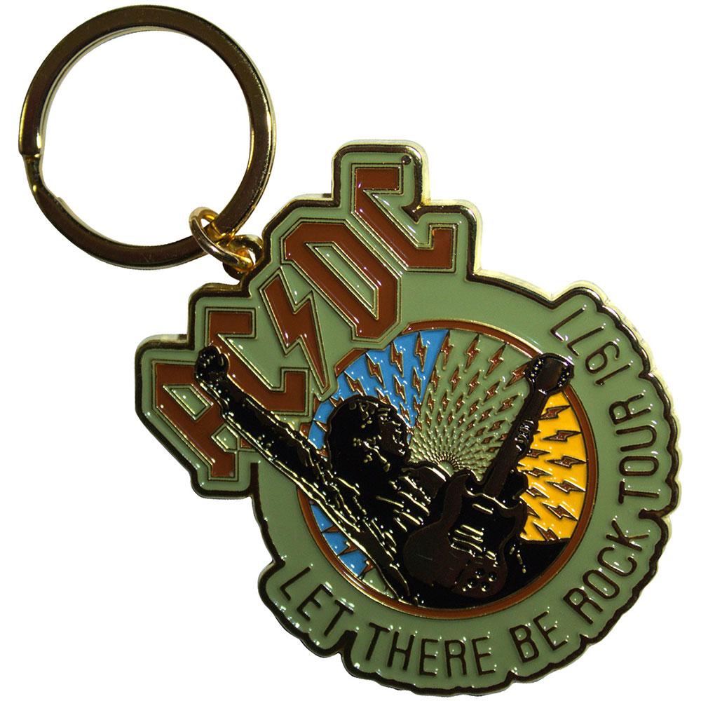 AC/DC Let There Be Rock Tour Â´77 Keyring