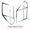 Cars Accessories Head Light Cover  For NISSAN Navara Frontier 2005-2015 Car Stickers Decoration Styling Upgrade Modify A Car